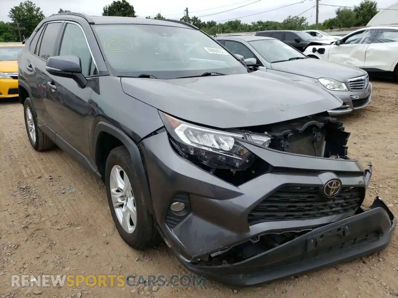 1 Photograph of a damaged car 2T3P1RFV0KC016444 TOYOTA RAV4 2019