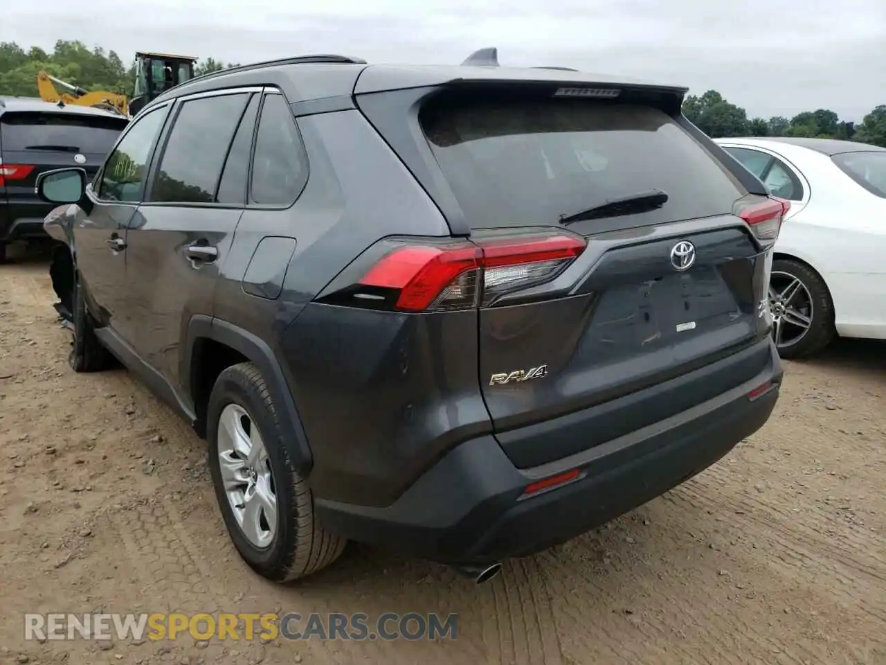 3 Photograph of a damaged car 2T3P1RFV0KC016444 TOYOTA RAV4 2019