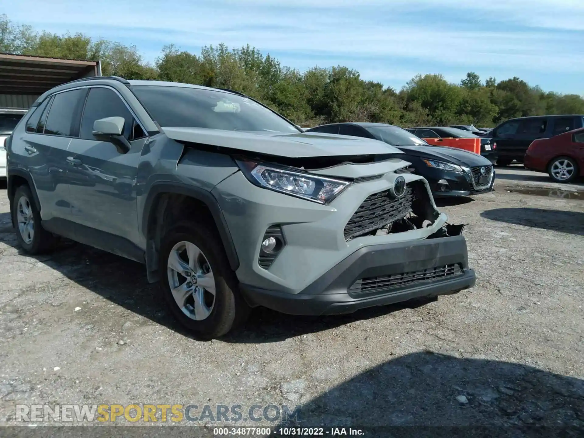 1 Photograph of a damaged car 2T3P1RFV0KC024897 TOYOTA RAV4 2019