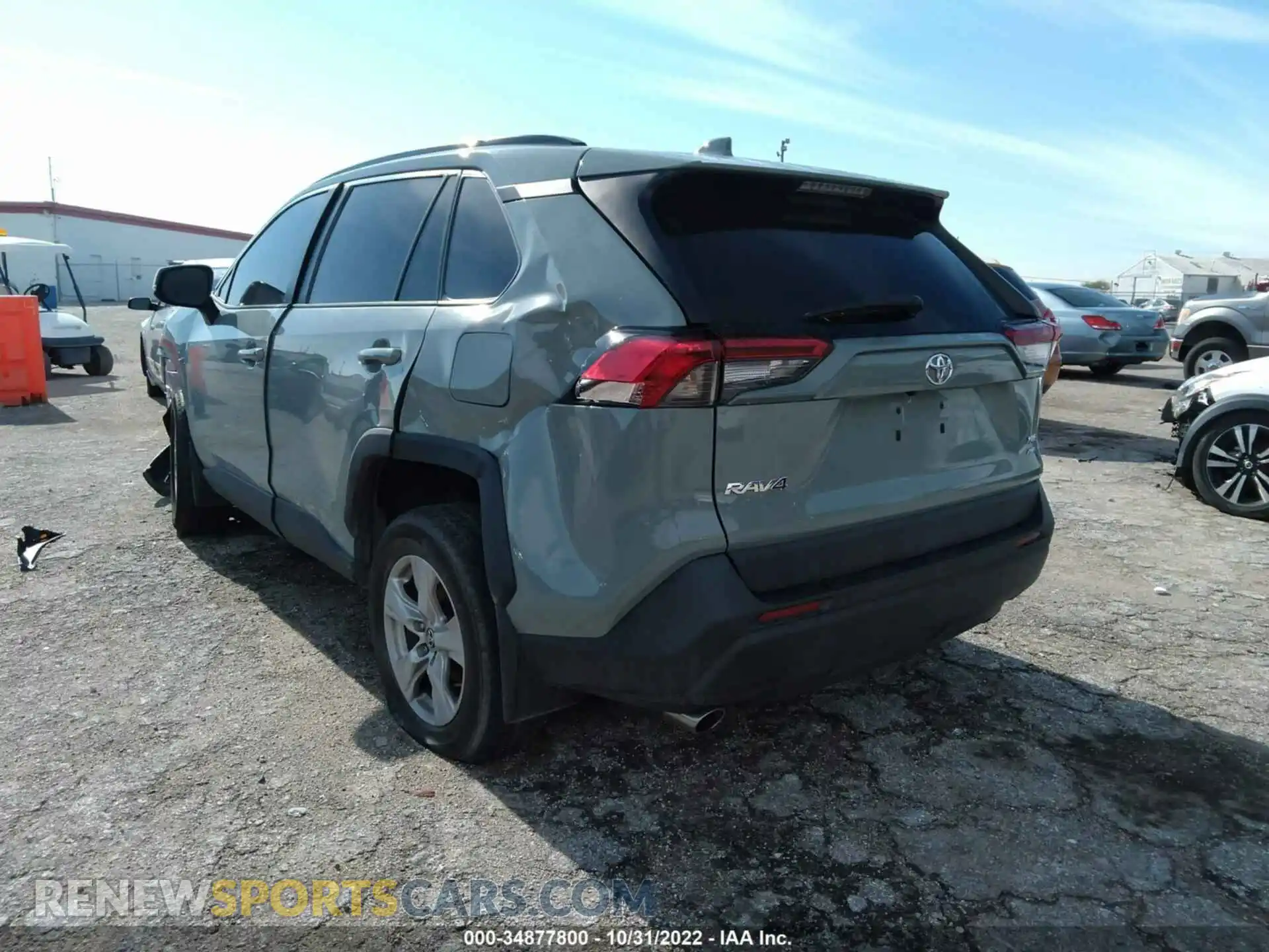 3 Photograph of a damaged car 2T3P1RFV0KC024897 TOYOTA RAV4 2019