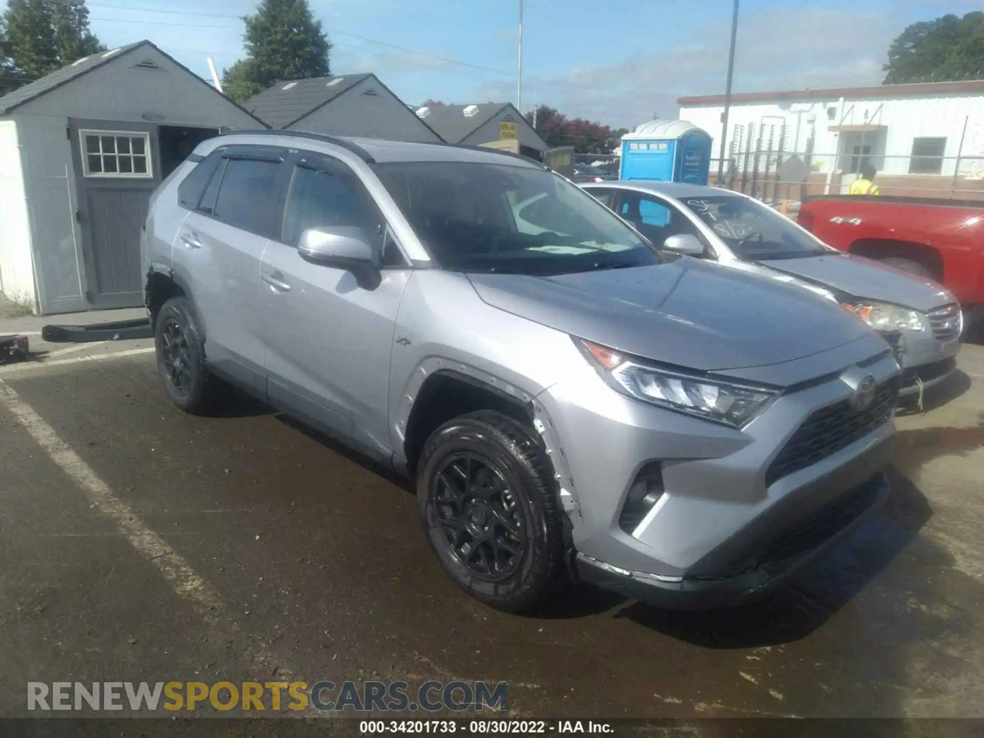 1 Photograph of a damaged car 2T3P1RFV0KC035477 TOYOTA RAV4 2019