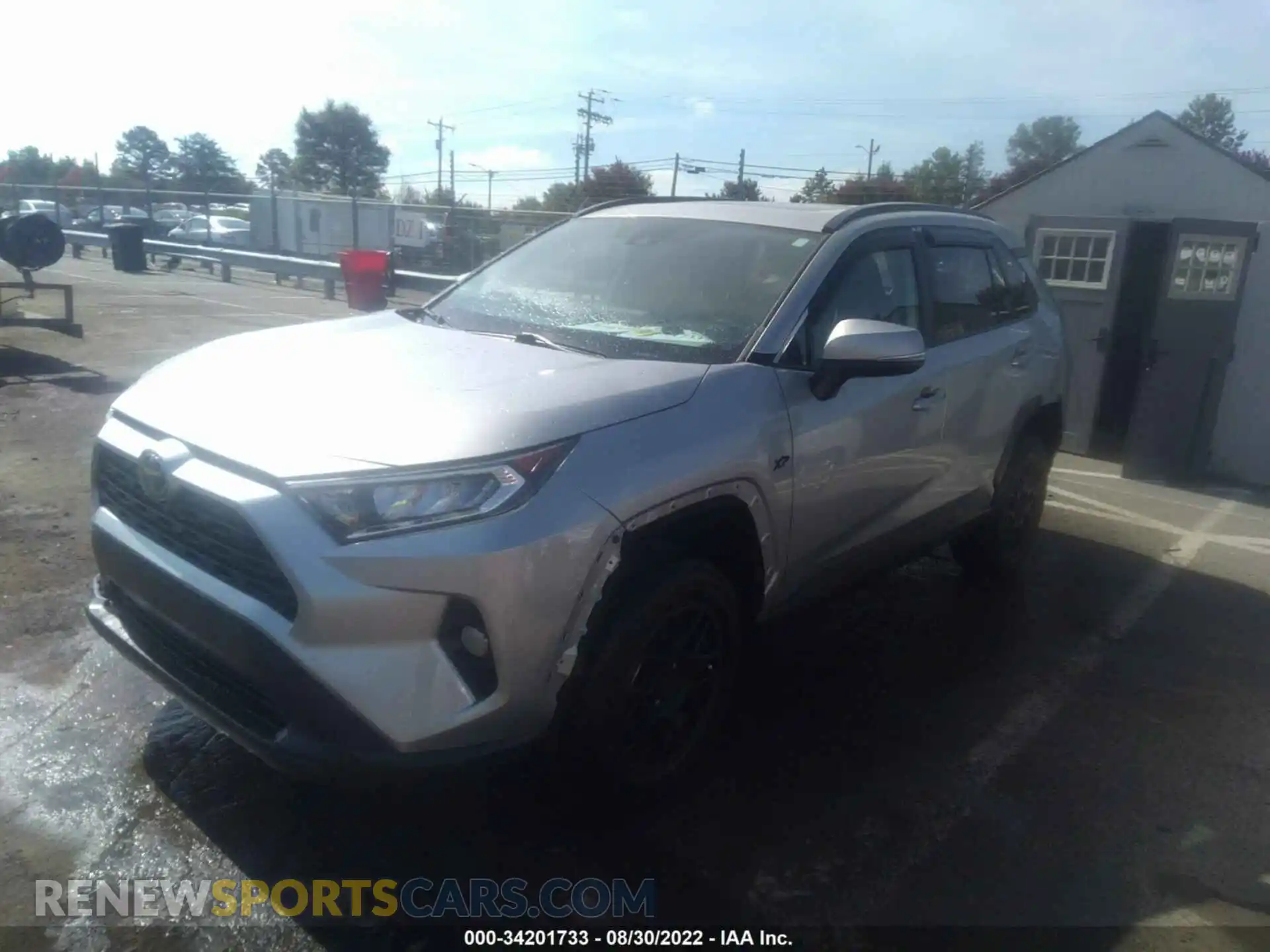 2 Photograph of a damaged car 2T3P1RFV0KC035477 TOYOTA RAV4 2019