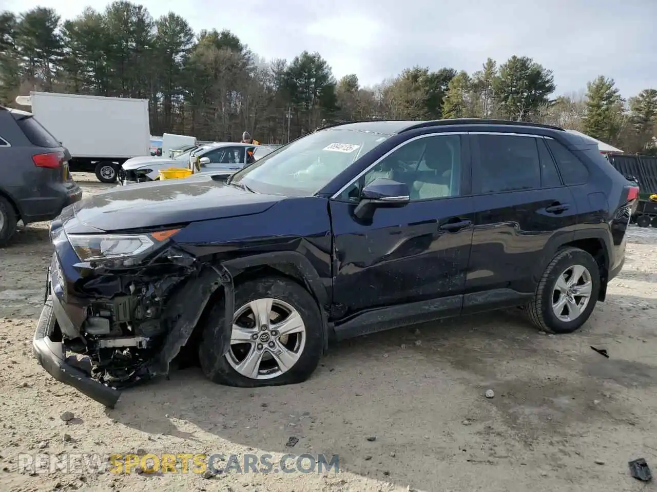 1 Photograph of a damaged car 2T3P1RFV0KC053560 TOYOTA RAV4 2019