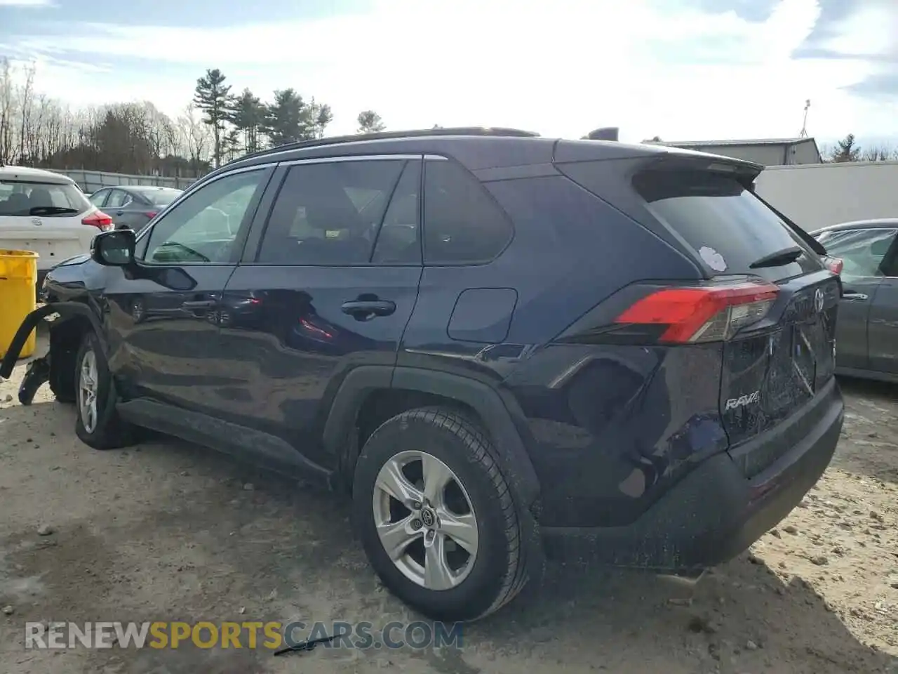 2 Photograph of a damaged car 2T3P1RFV0KC053560 TOYOTA RAV4 2019