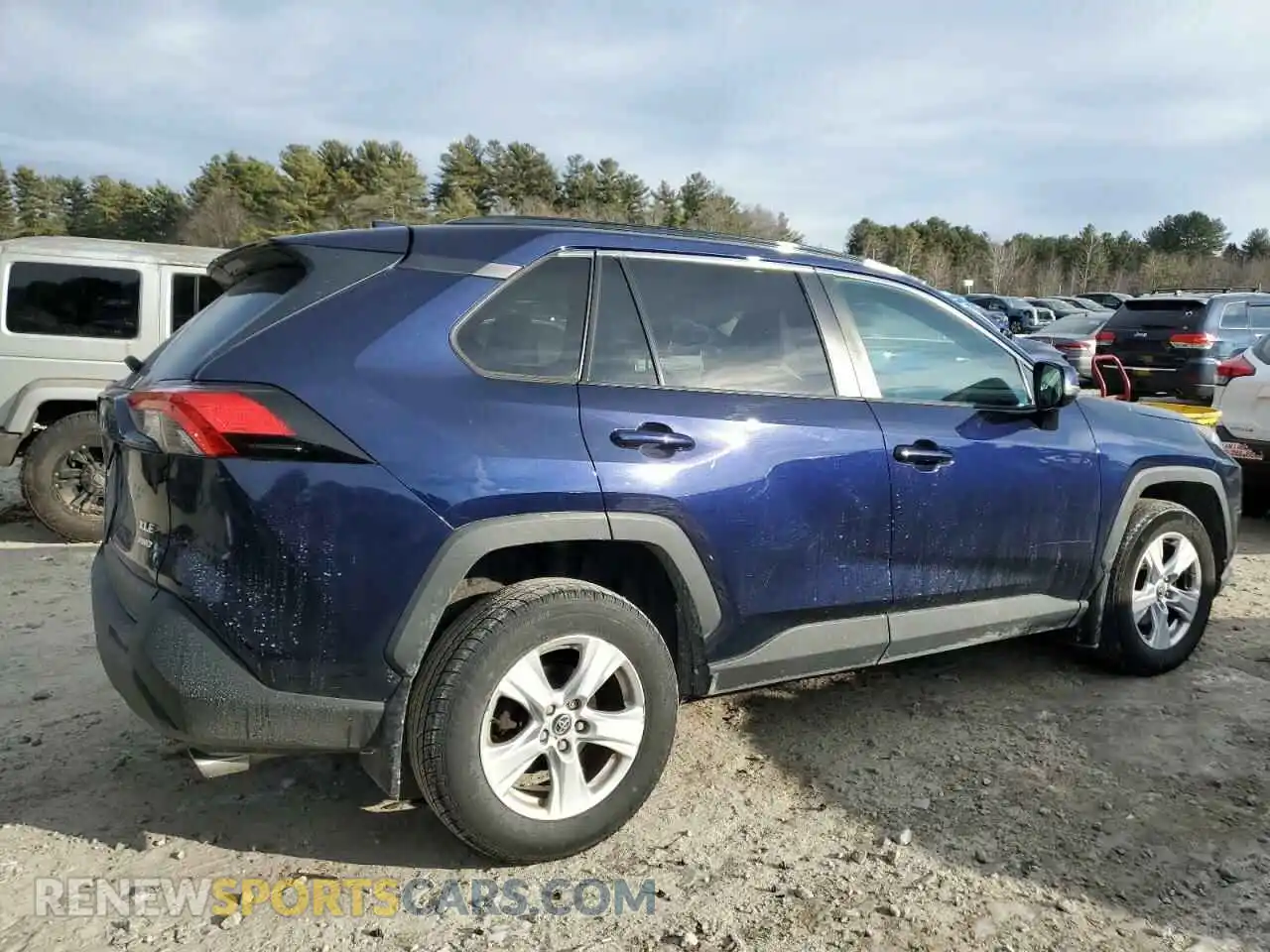 3 Photograph of a damaged car 2T3P1RFV0KC053560 TOYOTA RAV4 2019