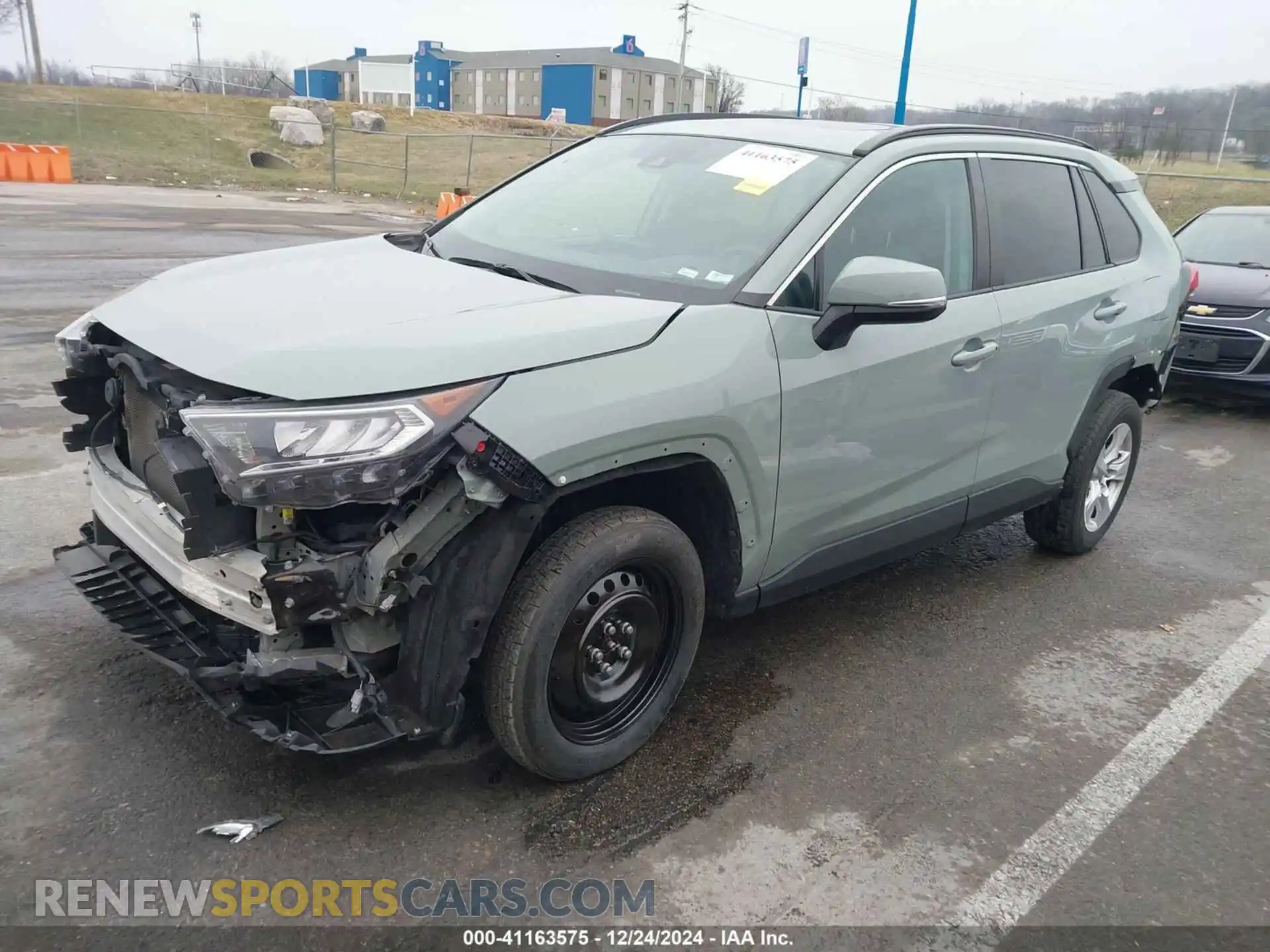 2 Photograph of a damaged car 2T3P1RFV0KW044792 TOYOTA RAV4 2019