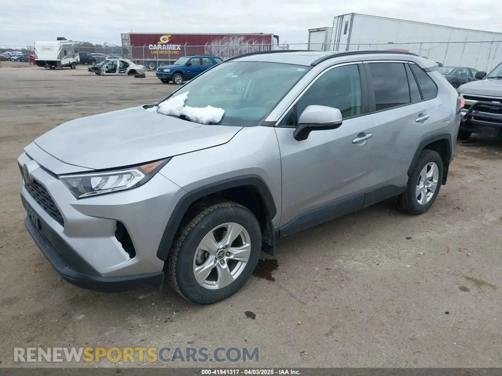2 Photograph of a damaged car 2T3P1RFV0KW083463 TOYOTA RAV4 2019