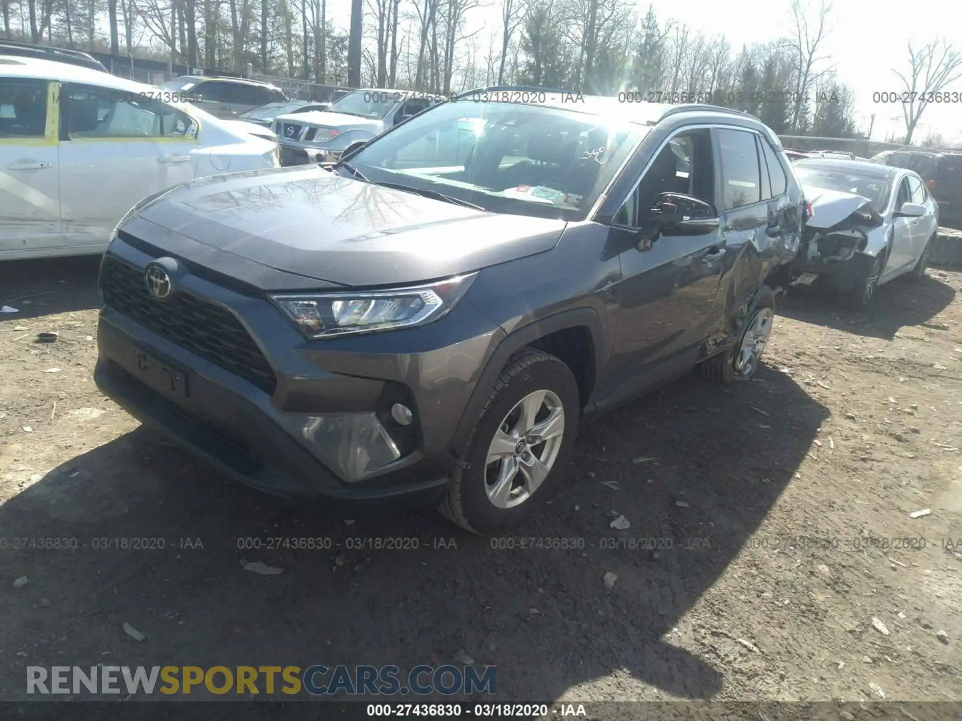 2 Photograph of a damaged car 2T3P1RFV1KC002505 TOYOTA RAV4 2019