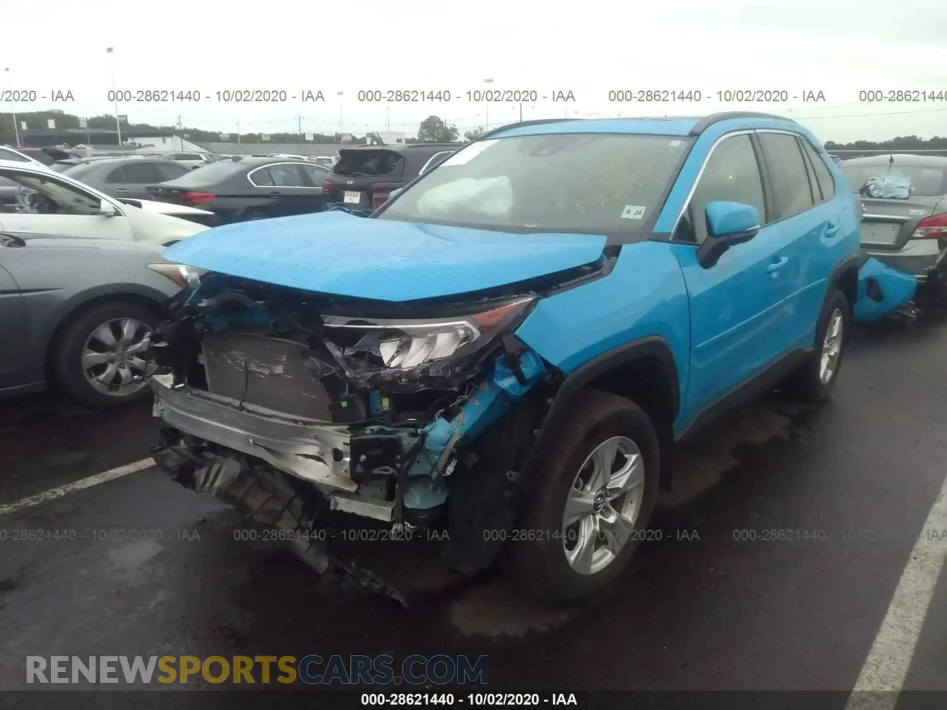 2 Photograph of a damaged car 2T3P1RFV1KC024939 TOYOTA RAV4 2019