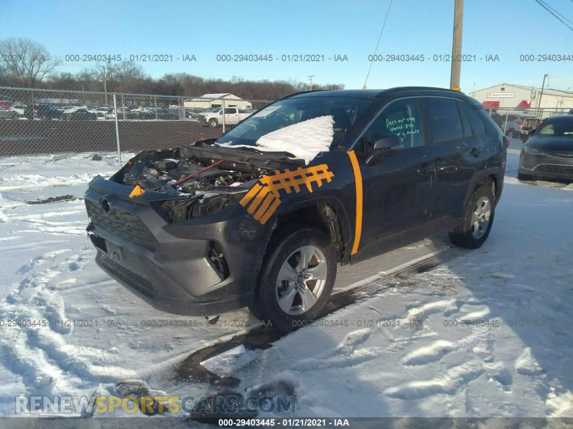 2 Photograph of a damaged car 2T3P1RFV1KW013650 TOYOTA RAV4 2019