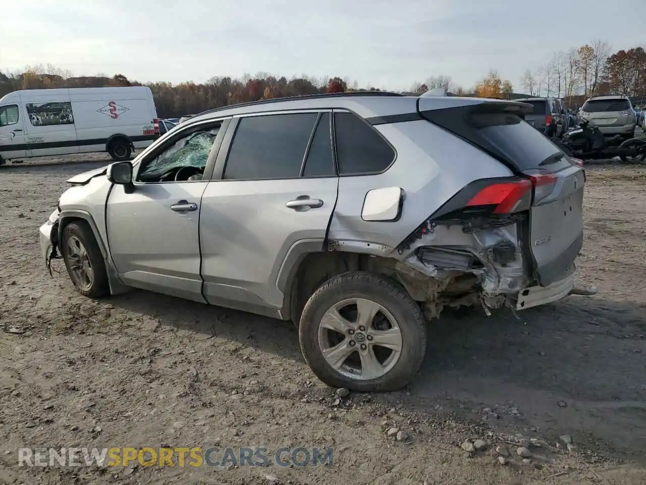 2 Photograph of a damaged car 2T3P1RFV1KW039987 TOYOTA RAV4 2019