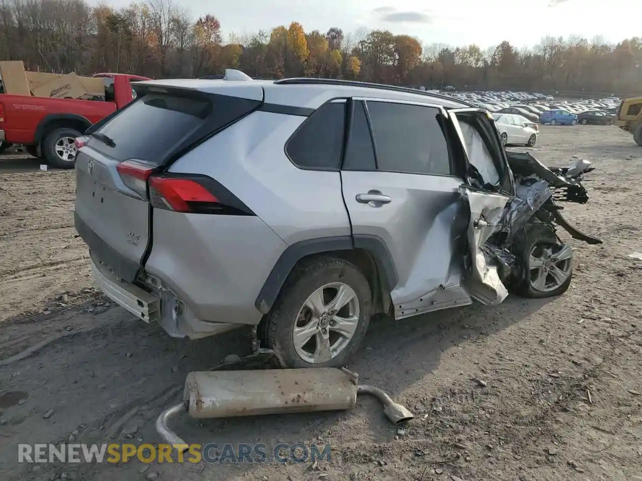 3 Photograph of a damaged car 2T3P1RFV1KW039987 TOYOTA RAV4 2019