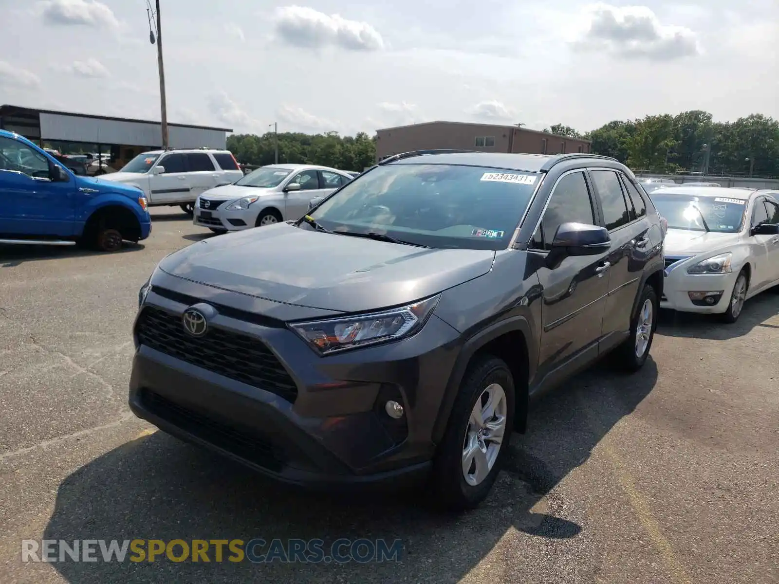 2 Photograph of a damaged car 2T3P1RFV2KC015294 TOYOTA RAV4 2019