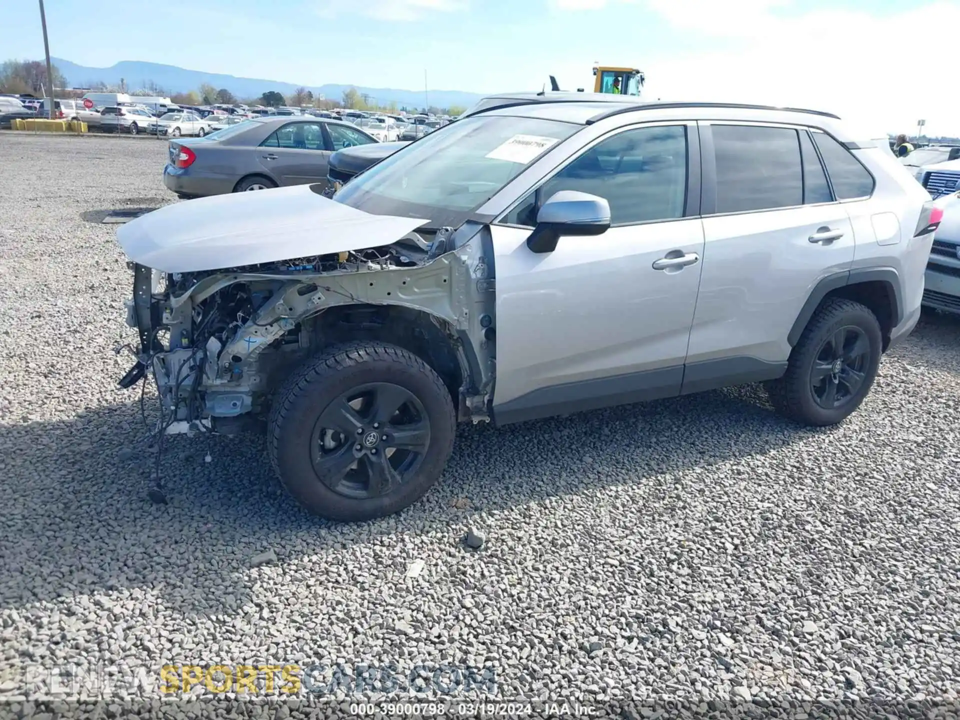 2 Photograph of a damaged car 2T3P1RFV2KC019720 TOYOTA RAV4 2019
