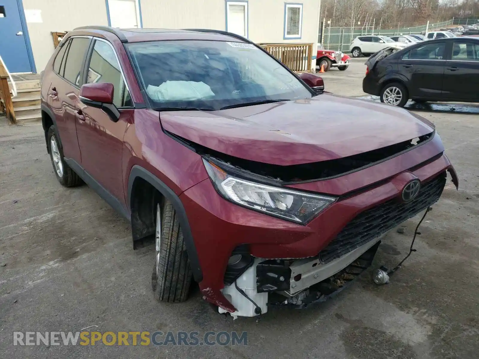 1 Photograph of a damaged car 2T3P1RFV2KC045220 TOYOTA RAV4 2019