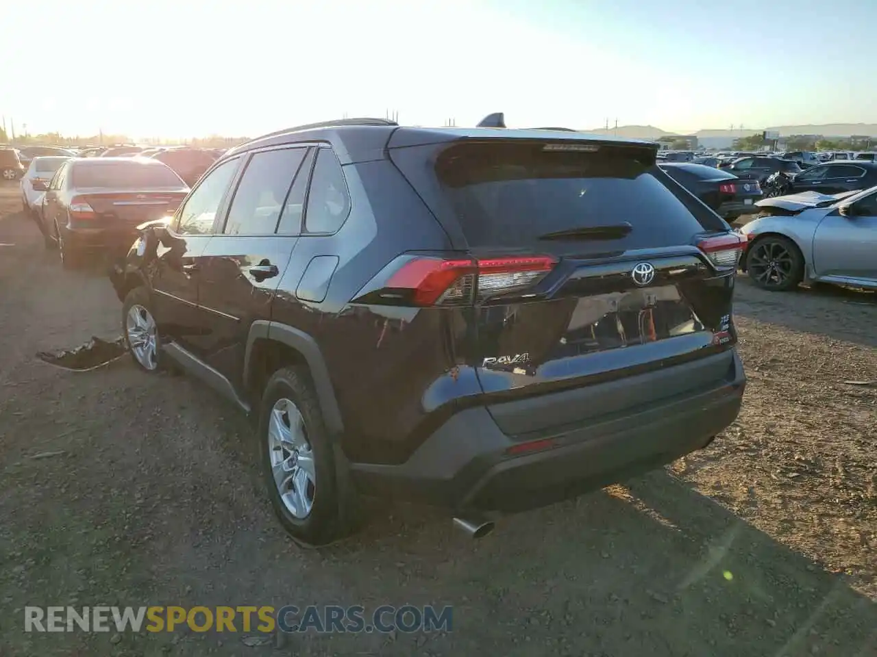 3 Photograph of a damaged car 2T3P1RFV2KW059570 TOYOTA RAV4 2019