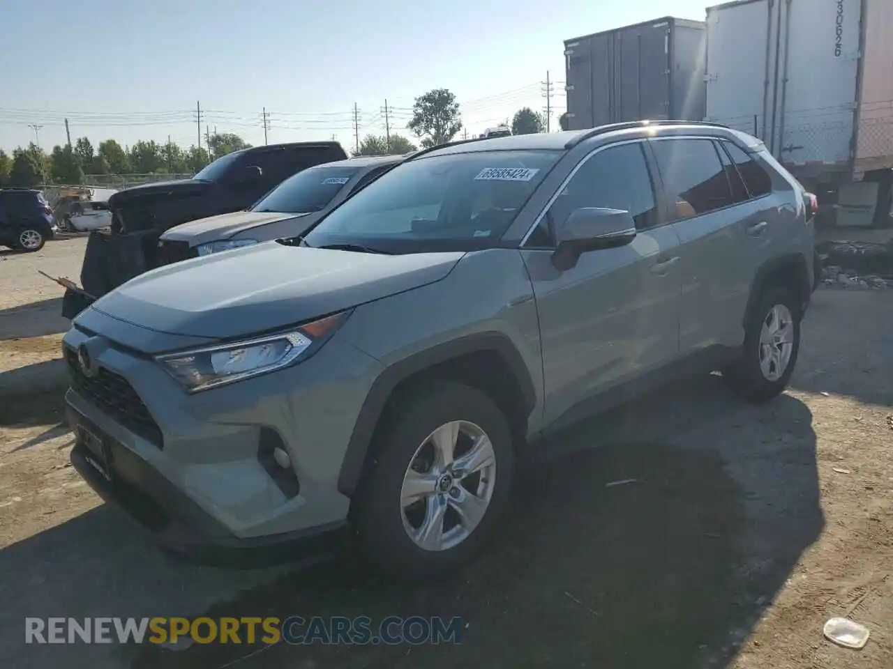 1 Photograph of a damaged car 2T3P1RFV2KW073341 TOYOTA RAV4 2019
