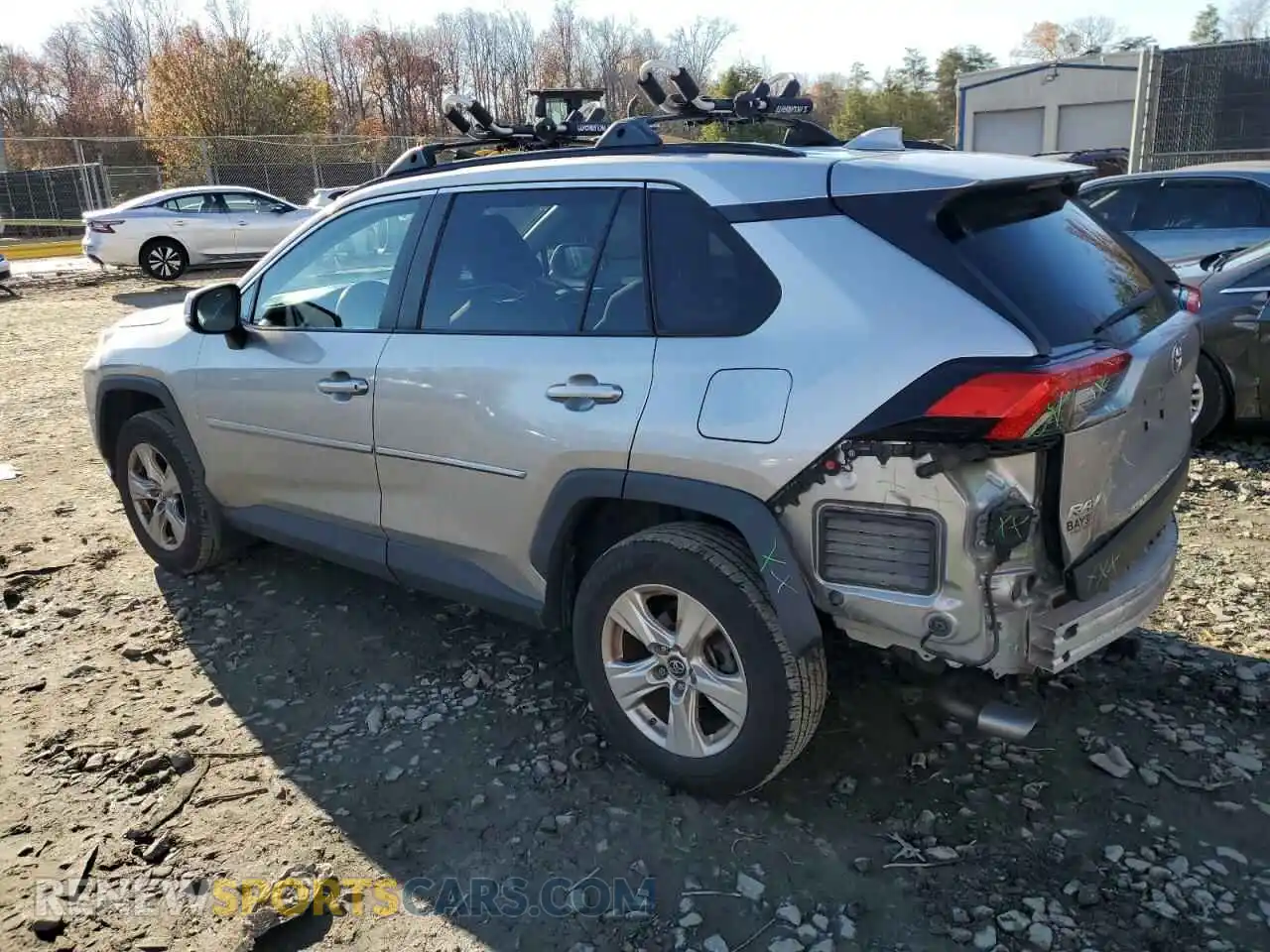 2 Photograph of a damaged car 2T3P1RFV2KW080886 TOYOTA RAV4 2019