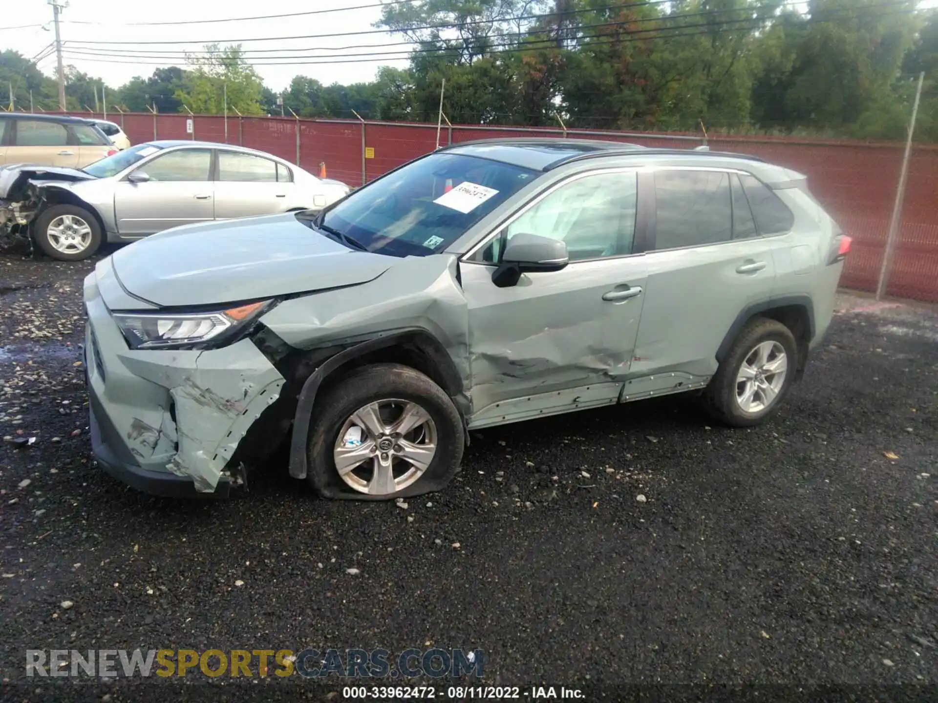 2 Photograph of a damaged car 2T3P1RFV3KC026644 TOYOTA RAV4 2019