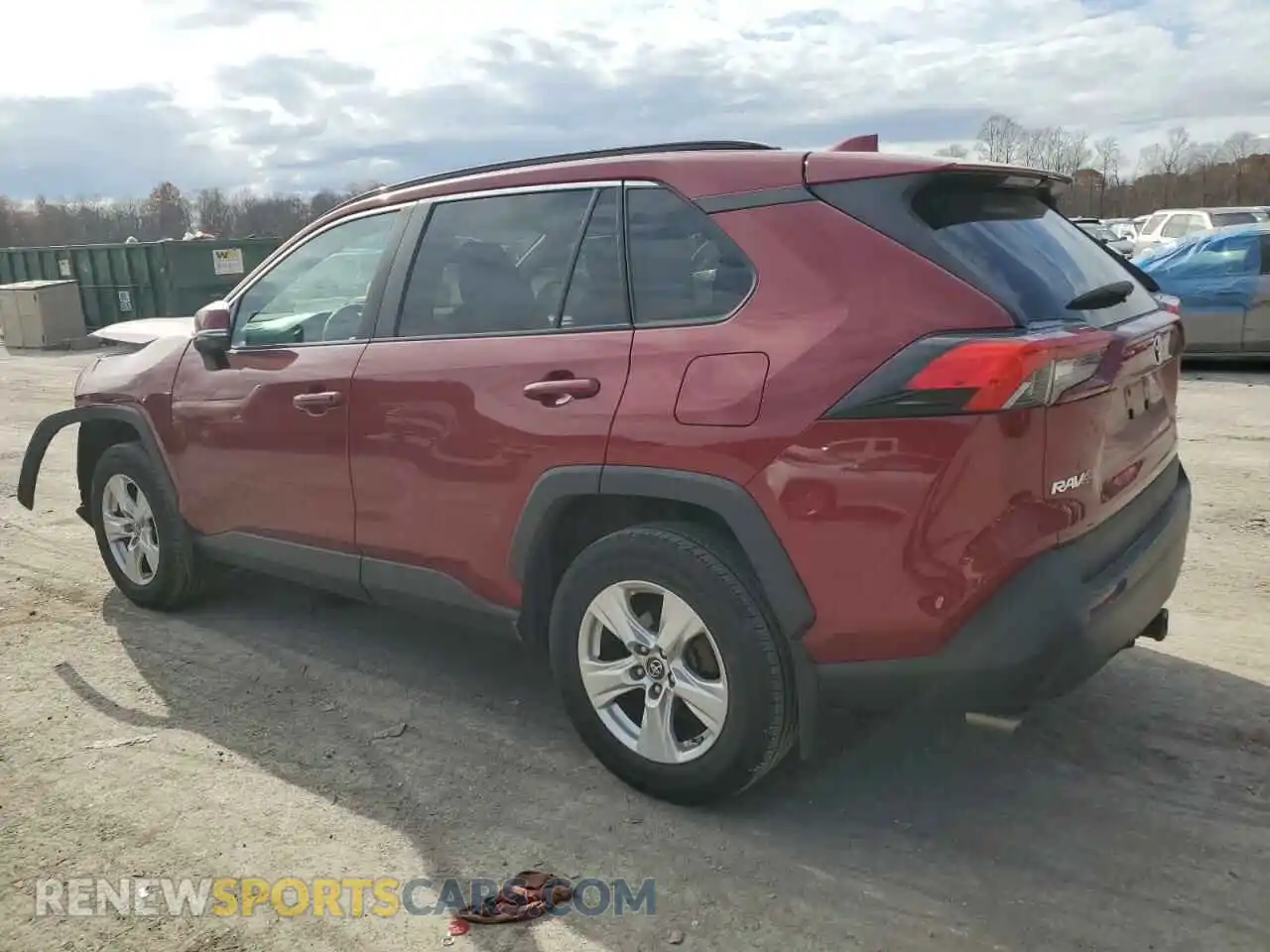 2 Photograph of a damaged car 2T3P1RFV3KC033805 TOYOTA RAV4 2019
