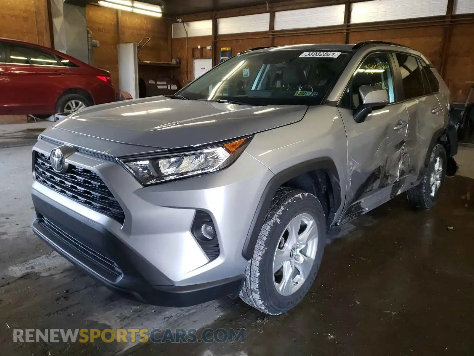 2 Photograph of a damaged car 2T3P1RFV3KW033088 TOYOTA RAV4 2019