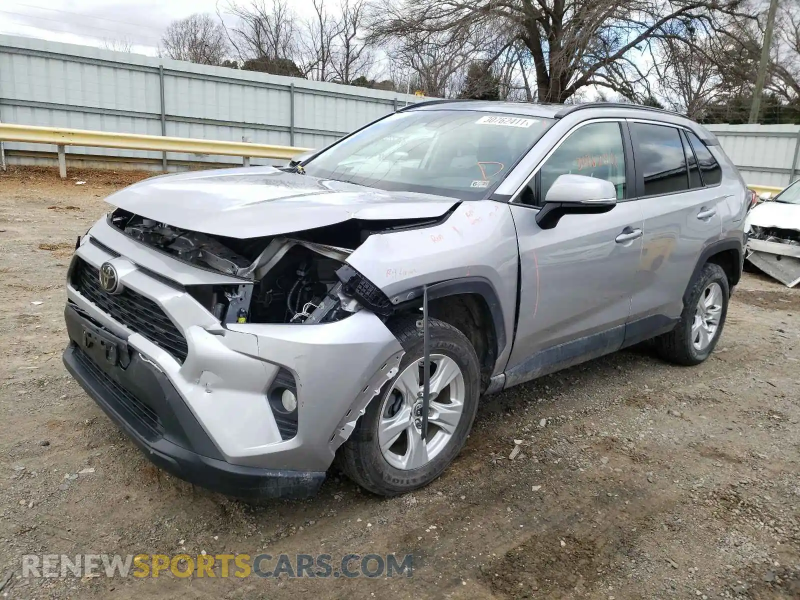 2 Photograph of a damaged car 2T3P1RFV4KC002661 TOYOTA RAV4 2019