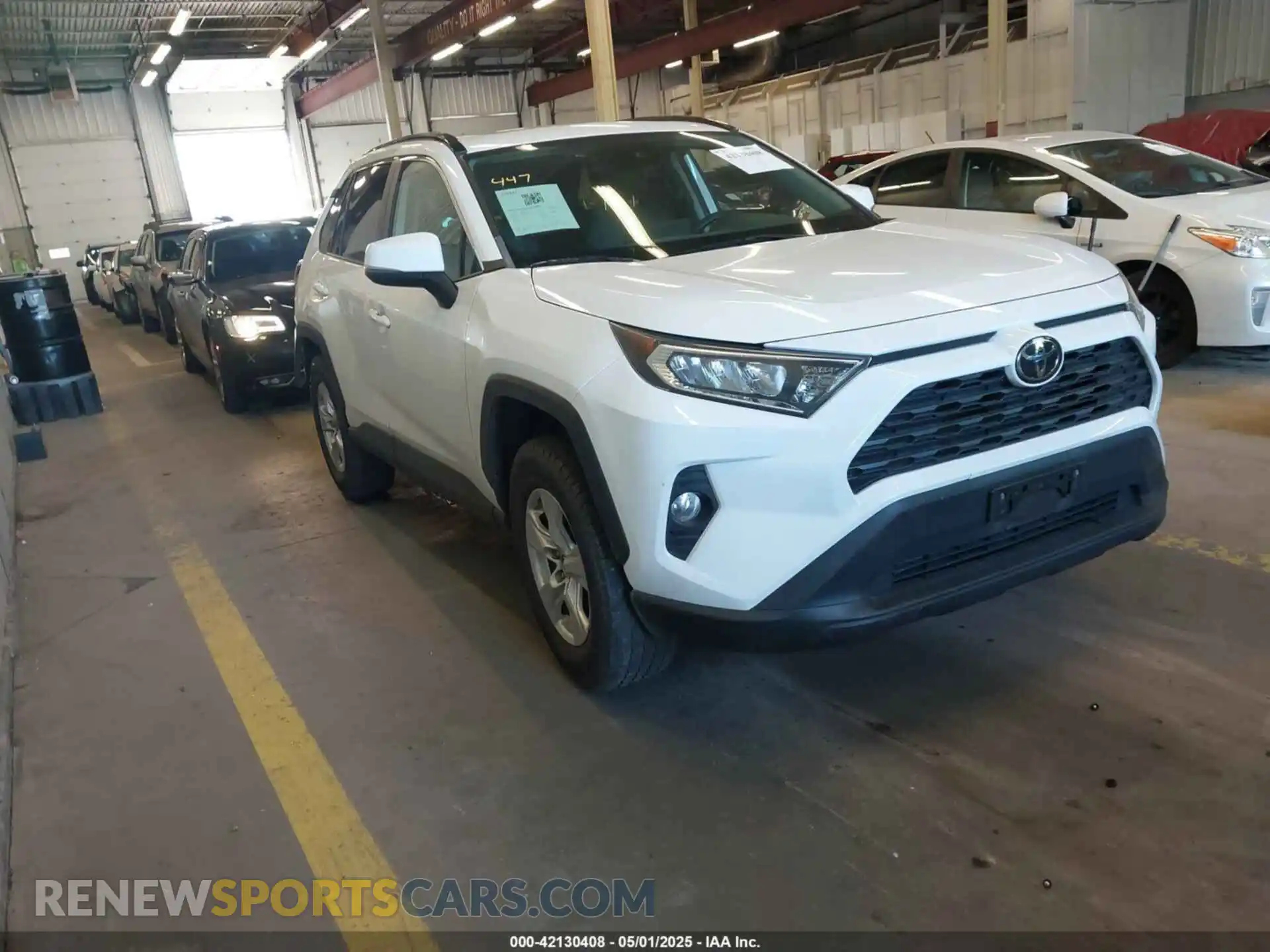 1 Photograph of a damaged car 2T3P1RFV4KC006371 TOYOTA RAV4 2019