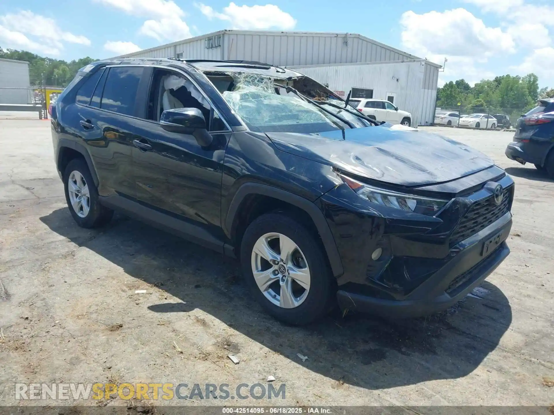 1 Photograph of a damaged car 2T3P1RFV4KC018245 TOYOTA RAV4 2019
