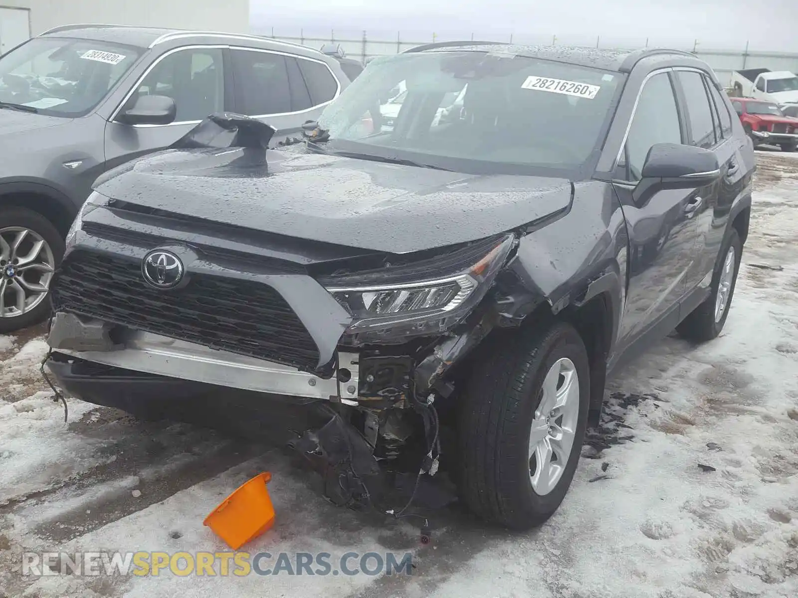 2 Photograph of a damaged car 2T3P1RFV4KC019234 TOYOTA RAV4 2019