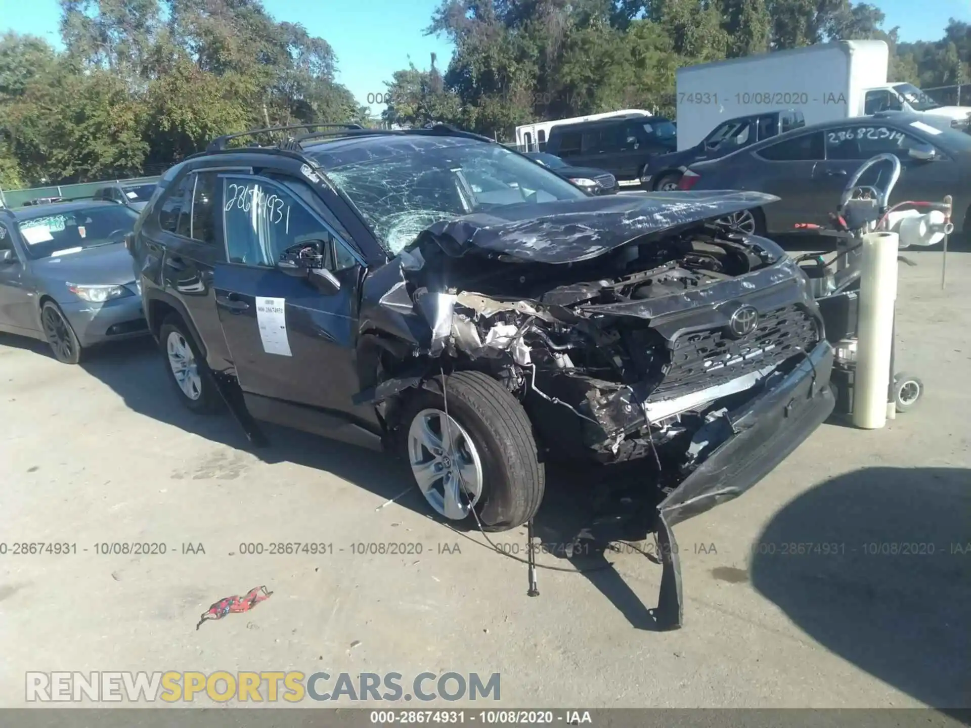 1 Photograph of a damaged car 2T3P1RFV4KC021209 TOYOTA RAV4 2019