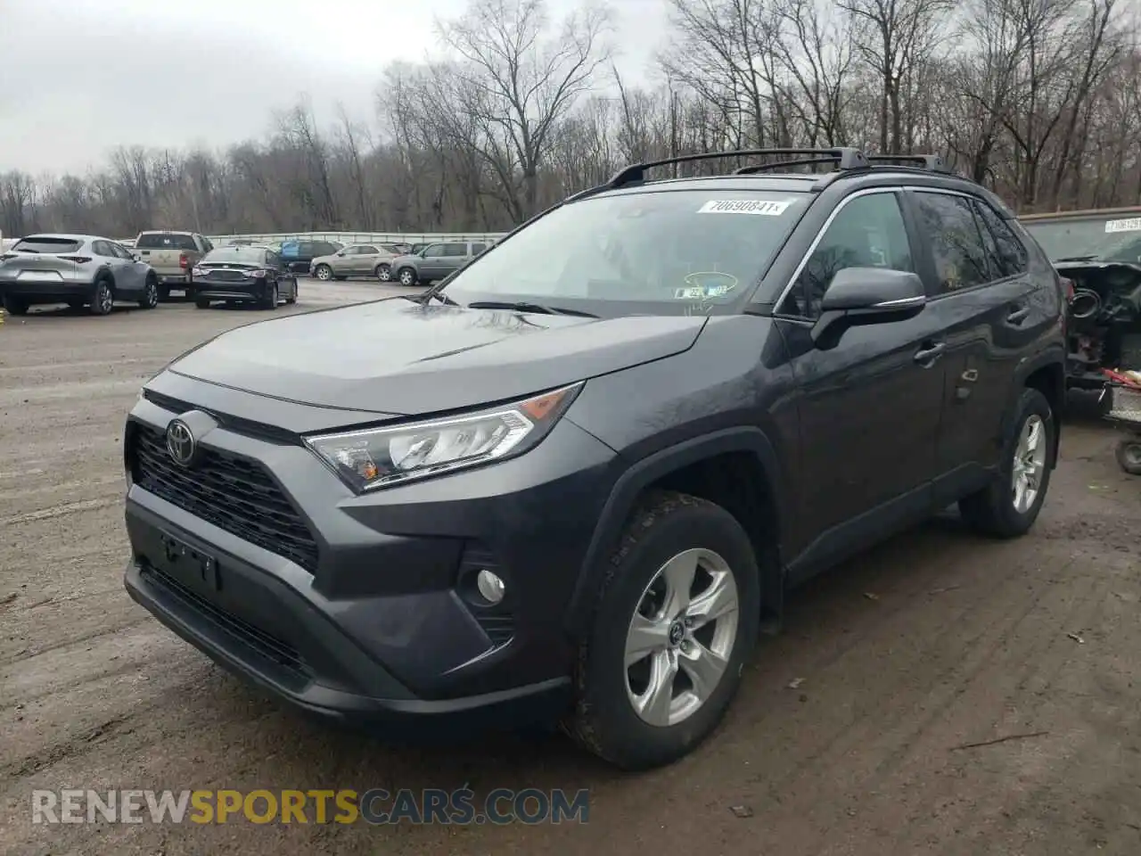 2 Photograph of a damaged car 2T3P1RFV4KC023400 TOYOTA RAV4 2019