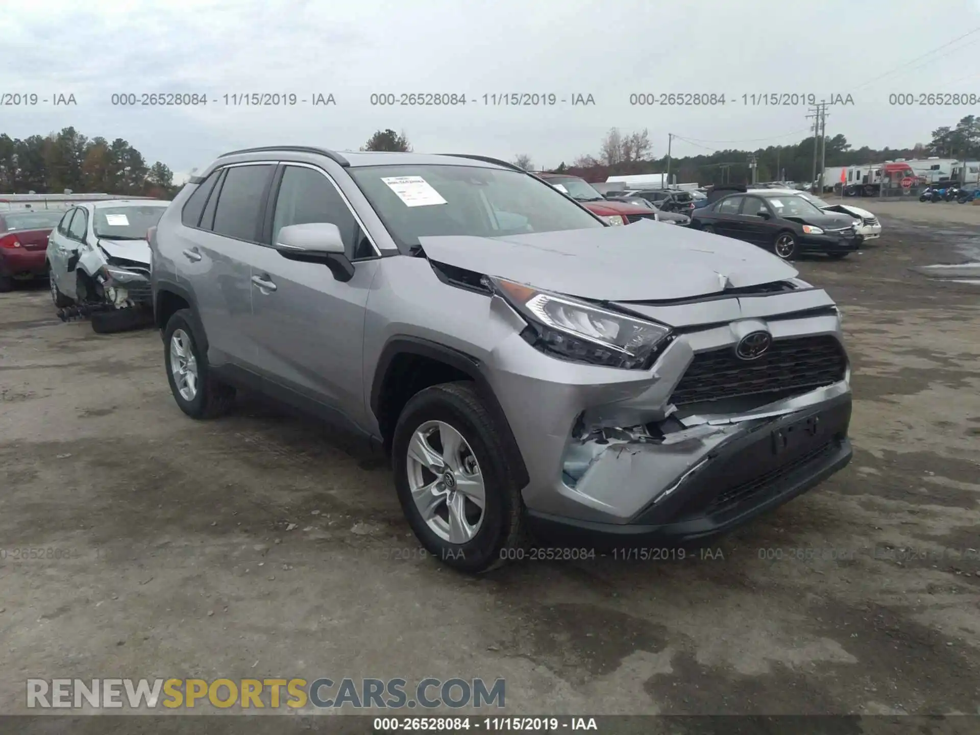 1 Photograph of a damaged car 2T3P1RFV4KC028645 TOYOTA RAV4 2019
