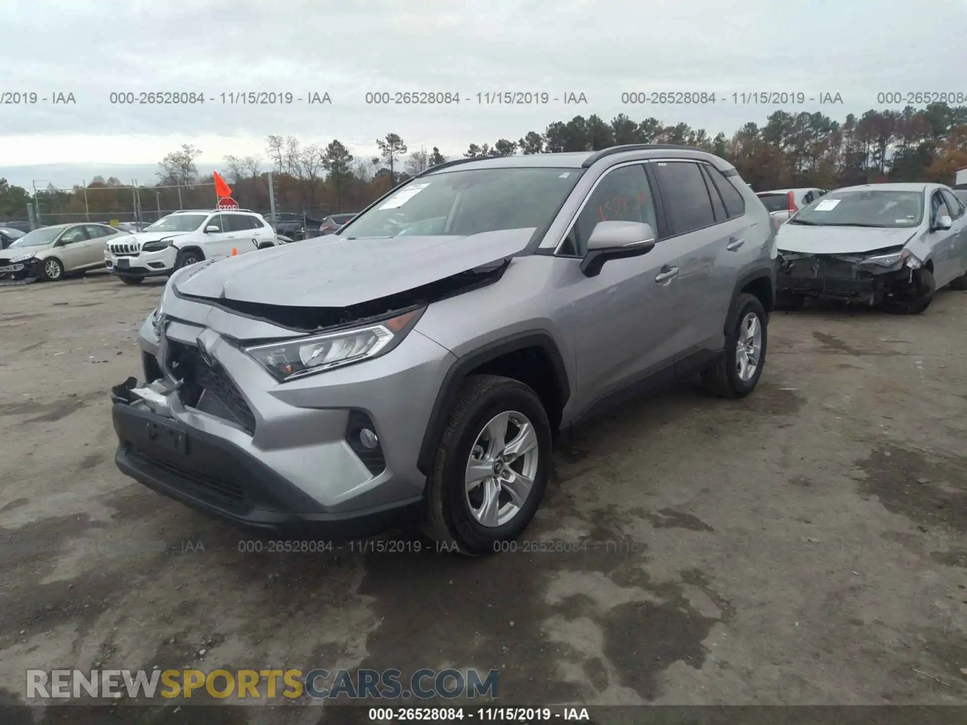 2 Photograph of a damaged car 2T3P1RFV4KC028645 TOYOTA RAV4 2019