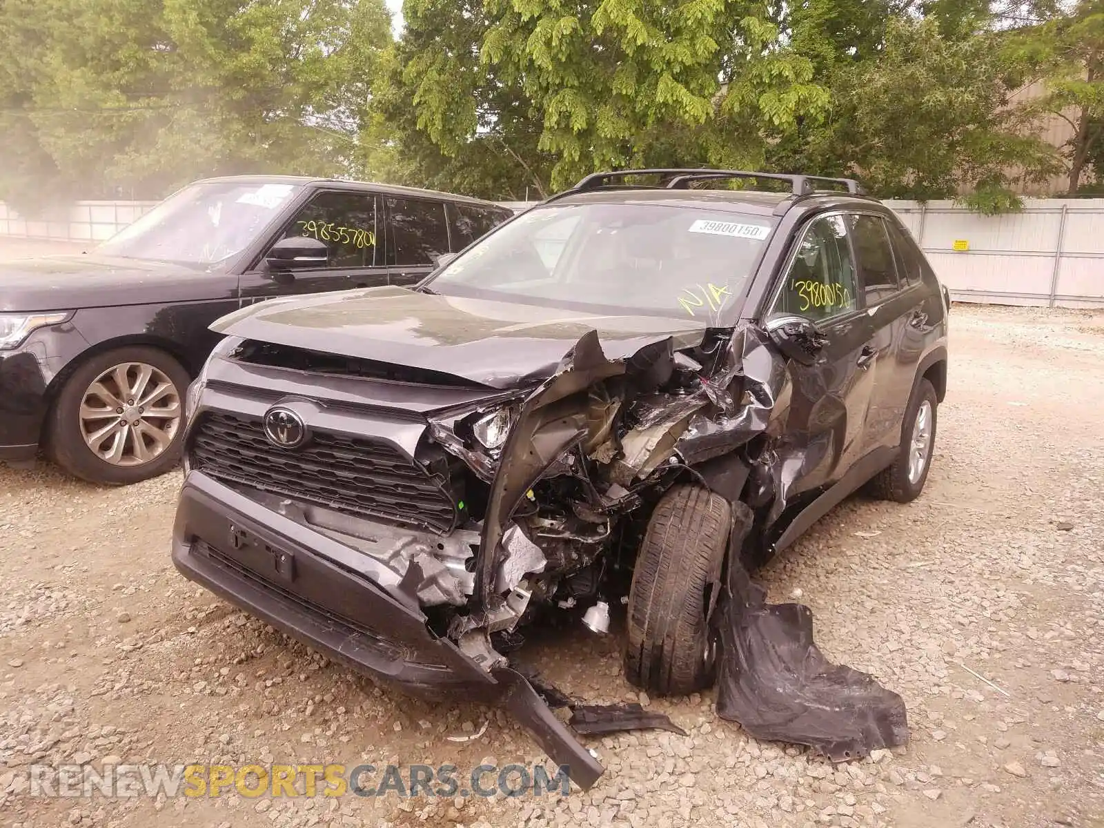 2 Photograph of a damaged car 2T3P1RFV4KC035966 TOYOTA RAV4 2019