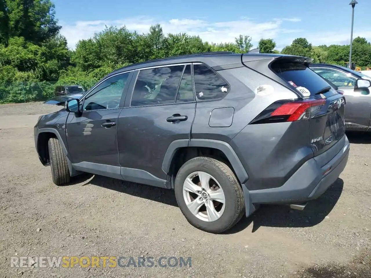 2 Photograph of a damaged car 2T3P1RFV4KC045042 TOYOTA RAV4 2019