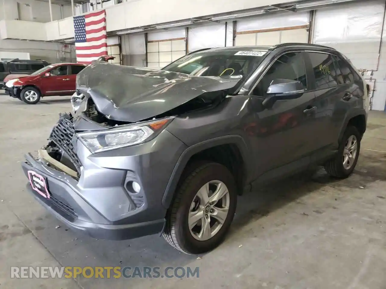 2 fotografías del automóvil dañado 2T3P1RFV4KW043600 TOYOTA RAV4 2019