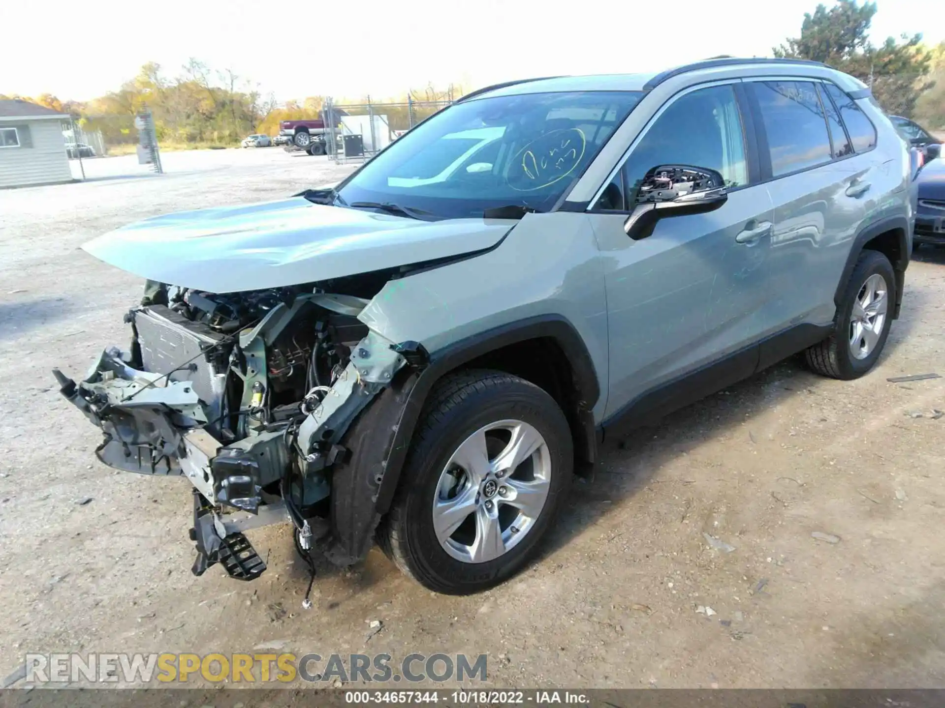 2 fotografías del automóvil dañado 2T3P1RFV4KW071252 TOYOTA RAV4 2019