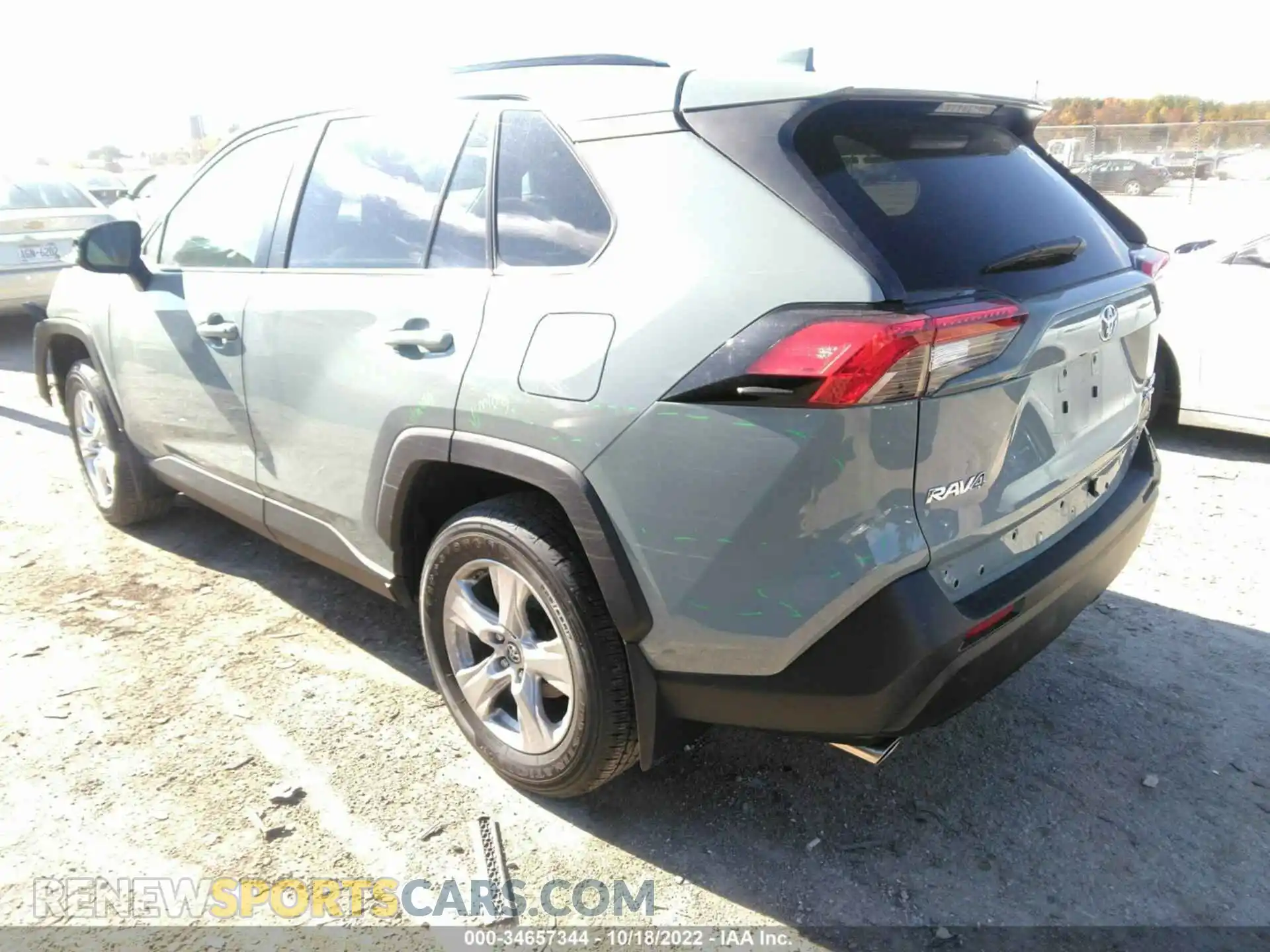3 fotografías del automóvil dañado 2T3P1RFV4KW071252 TOYOTA RAV4 2019