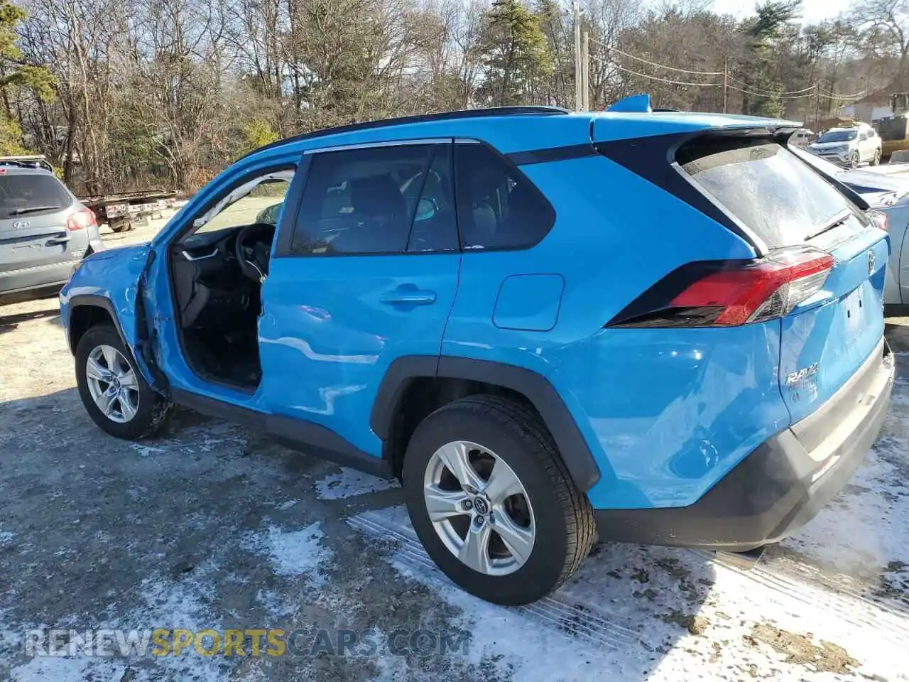 2 Photograph of a damaged car 2T3P1RFV5KC007318 TOYOTA RAV4 2019