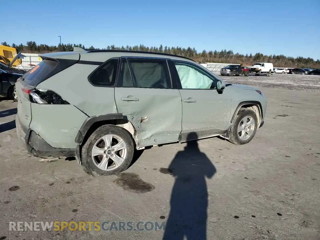 3 fotografías del automóvil dañado 2T3P1RFV5KC031814 TOYOTA RAV4 2019