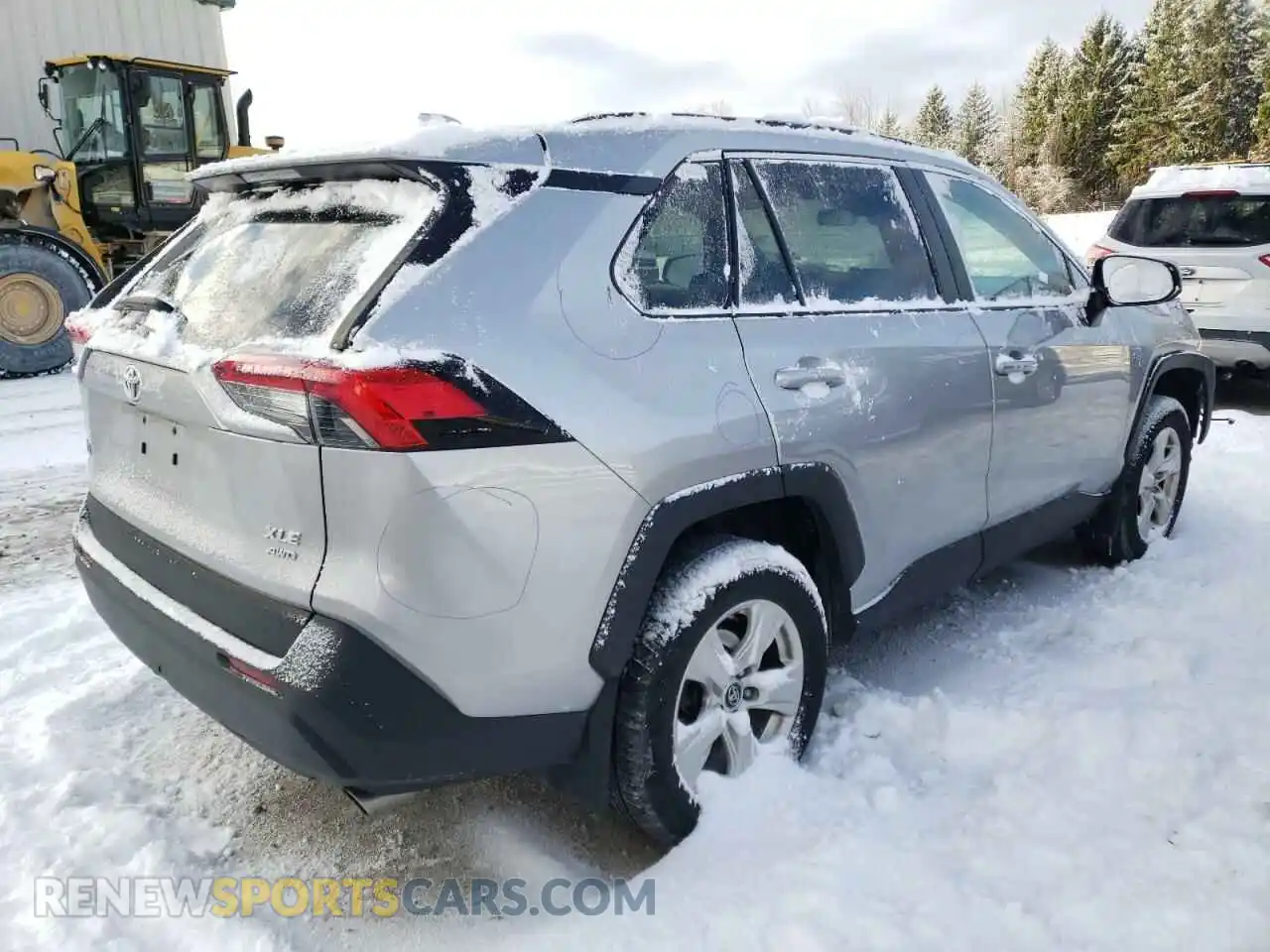 3 Photograph of a damaged car 2T3P1RFV5KC057006 TOYOTA RAV4 2019