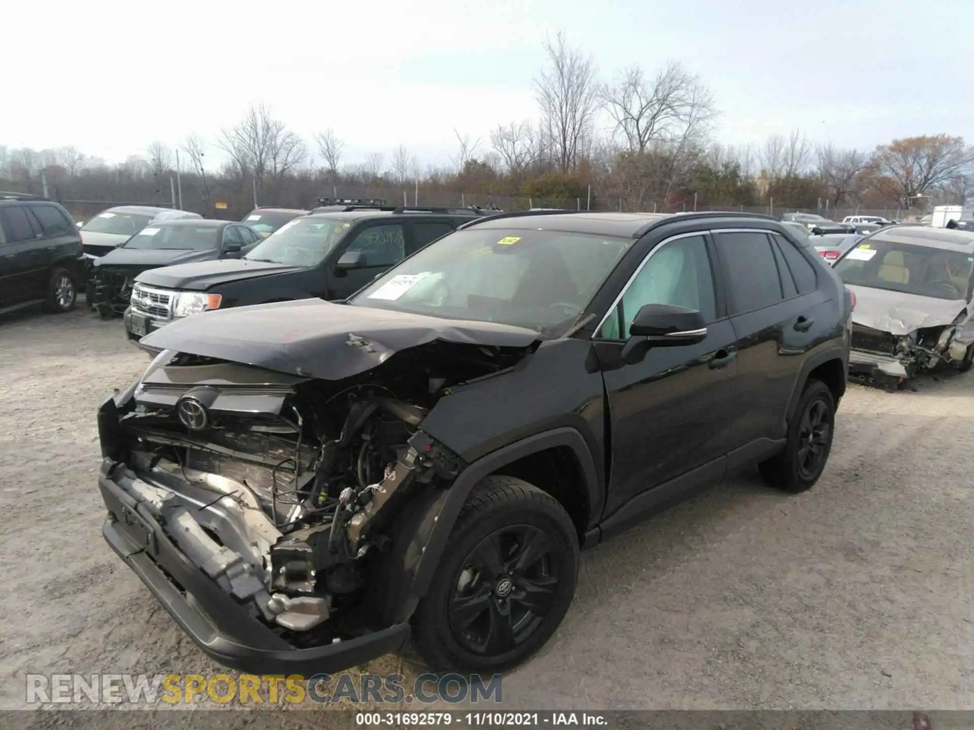 2 Photograph of a damaged car 2T3P1RFV5KW051253 TOYOTA RAV4 2019