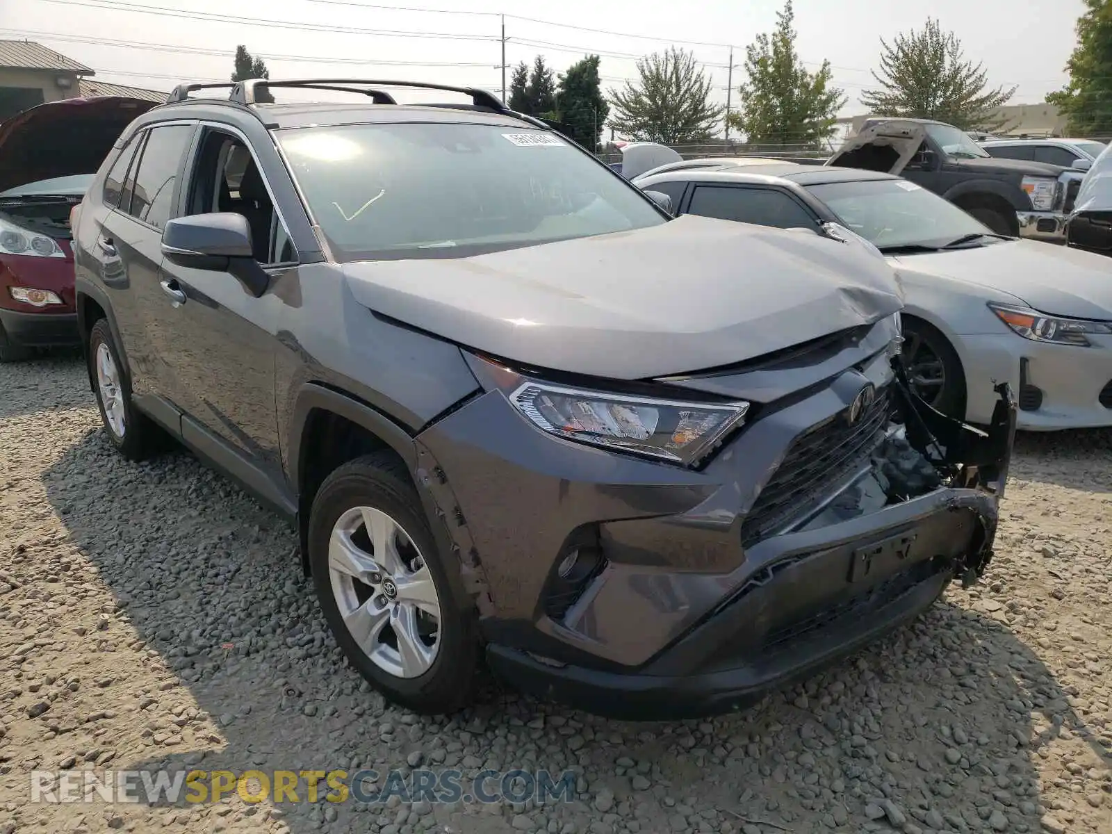 1 Photograph of a damaged car 2T3P1RFV5KW054475 TOYOTA RAV4 2019