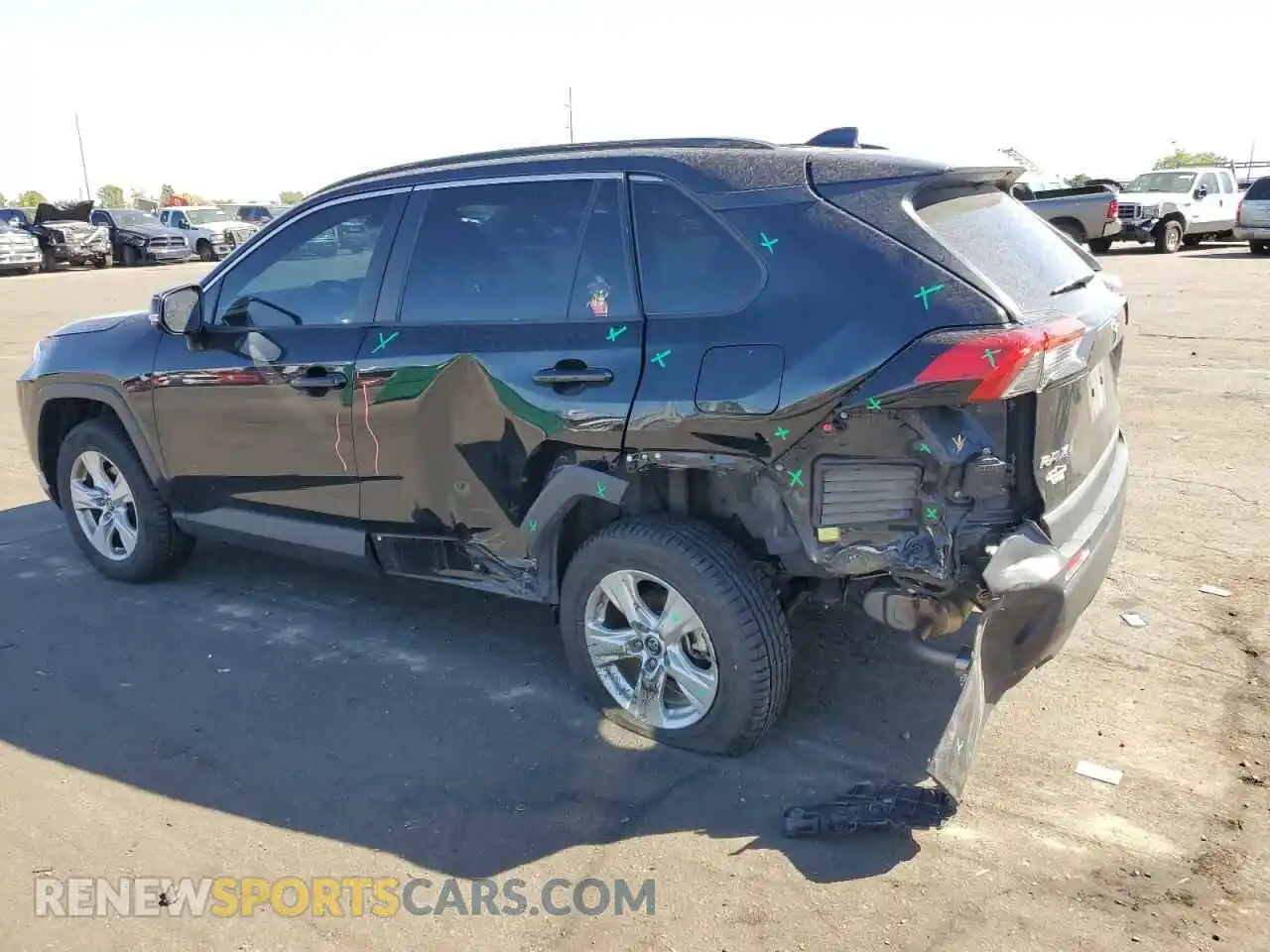 2 Photograph of a damaged car 2T3P1RFV5KW058039 TOYOTA RAV4 2019