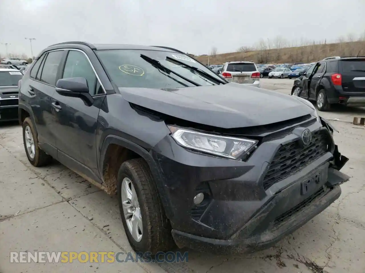 1 Фотография поврежденного автомобиля 2T3P1RFV5KW059062 TOYOTA RAV4 2019