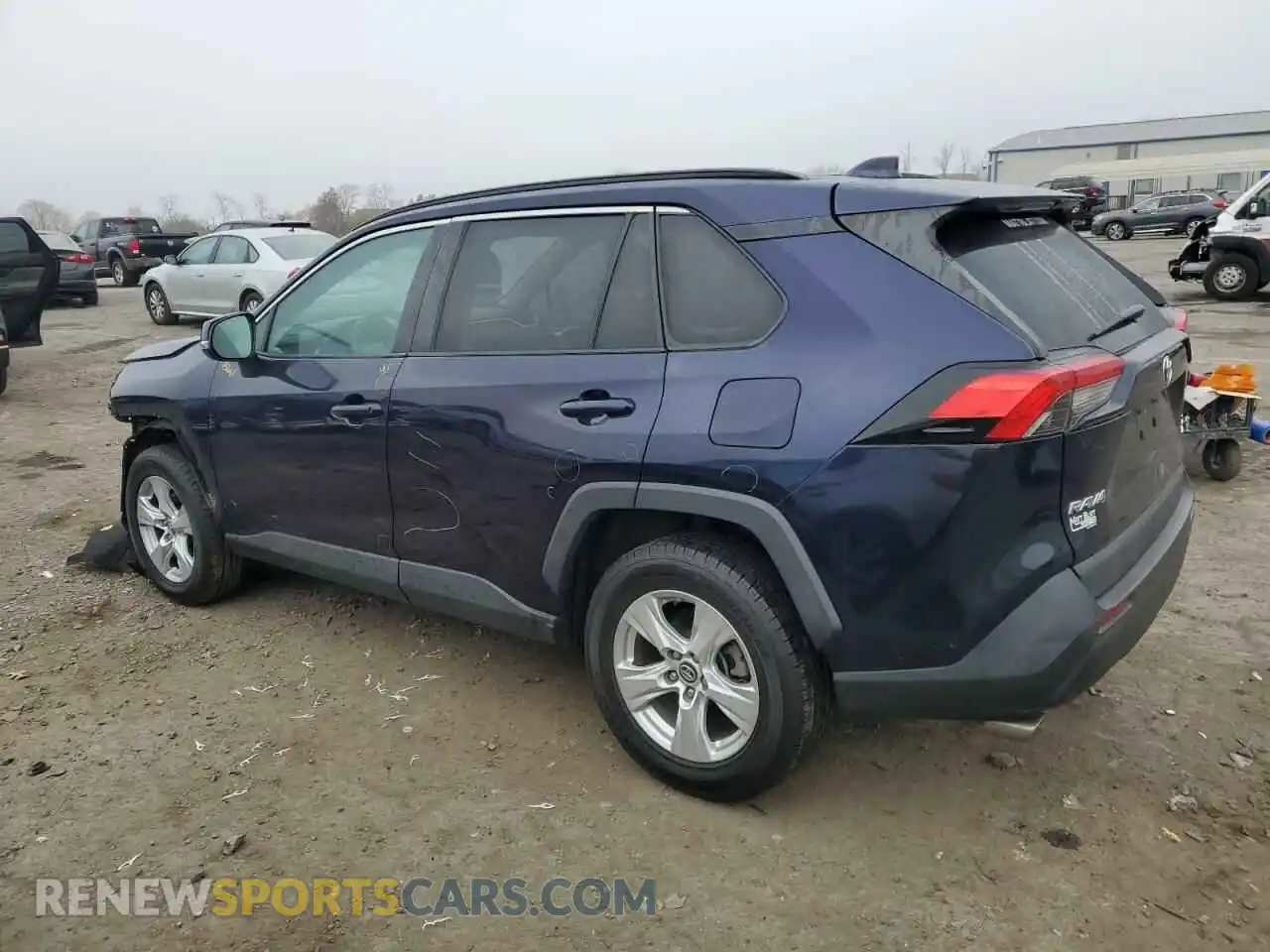 2 Фотография поврежденного автомобиля 2T3P1RFV5KW061877 TOYOTA RAV4 2019