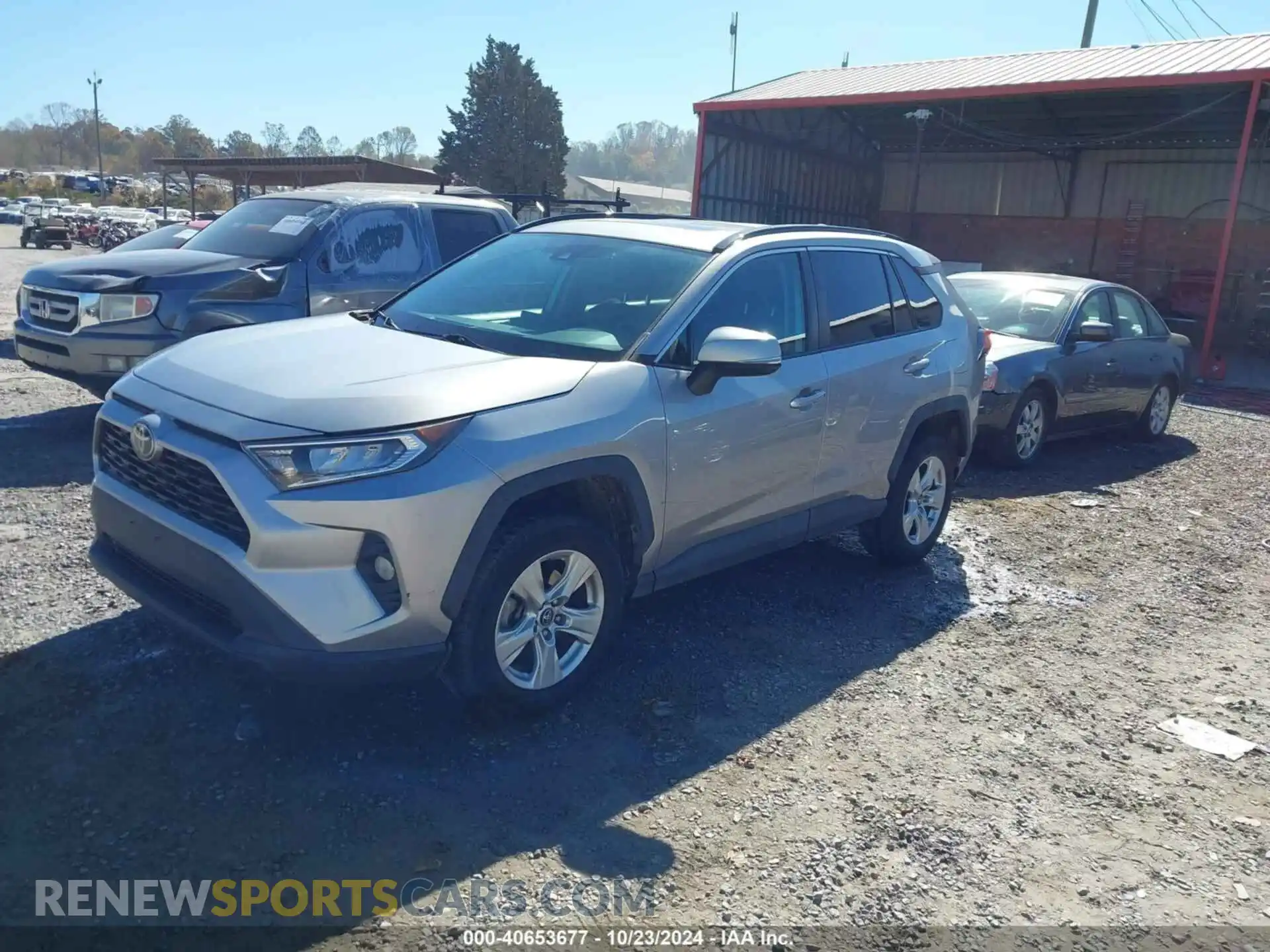 2 Photograph of a damaged car 2T3P1RFV6KC012043 TOYOTA RAV4 2019