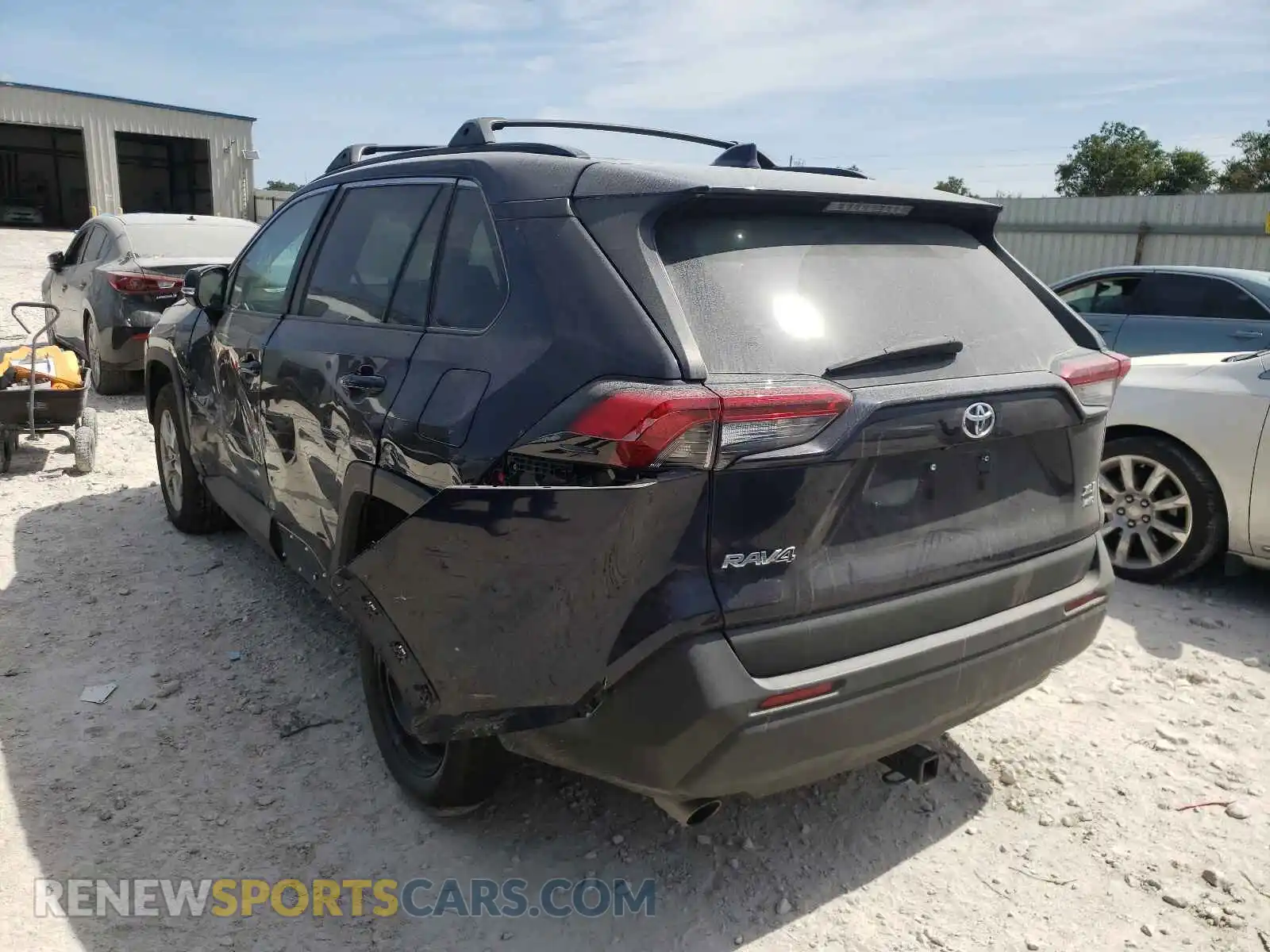 3 Photograph of a damaged car 2T3P1RFV6KC027738 TOYOTA RAV4 2019
