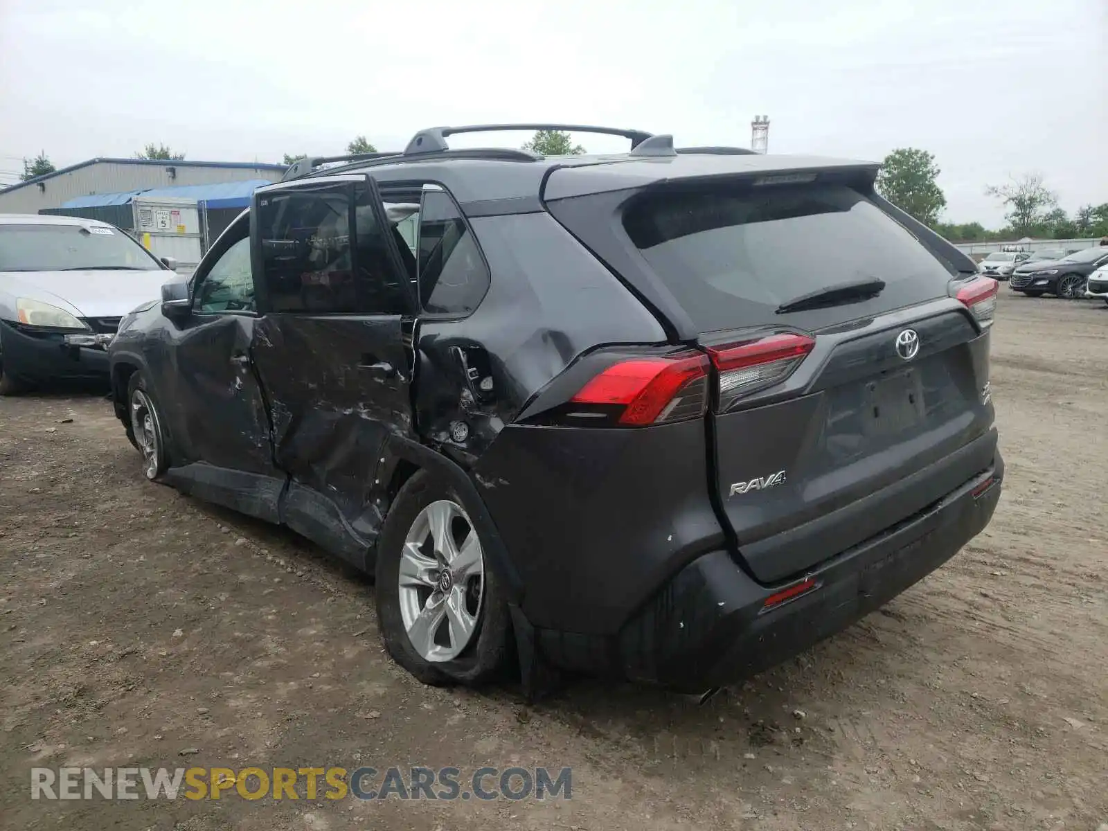 3 Photograph of a damaged car 2T3P1RFV6KC044510 TOYOTA RAV4 2019