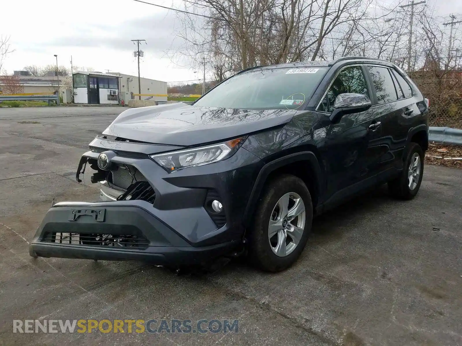 2 fotografías del automóvil dañado 2T3P1RFV6KC046080 TOYOTA RAV4 2019